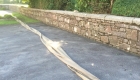 Finished Stone Wall Kiltallagh National School