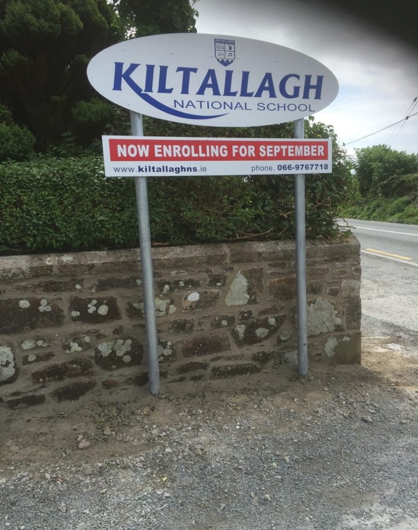 Kiltallagh National School Walls