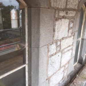 UCC Windle building in Cork City lime mortar pointing